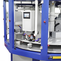 Ligne de production d'impression personnalisée non standard avec séparateur à carrousel, poste de travail et machine d'impression tampon entièrement automatique à huit couleurs