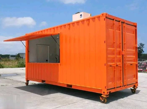 Cabina de quiosco de acero para centros comerciales para uso de oficina en apartamentos producto de casa <span class=keywords><strong>verde</strong></span> - Product Image 5