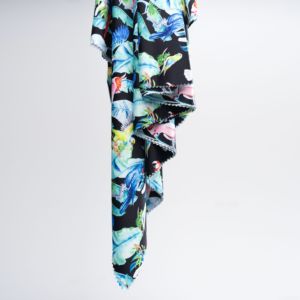 8039 New in kỹ thuật số vải 95% polyester 5% spandex kỹ thuật số in satin vải Stretch satin vải - Product Image 2