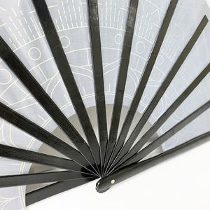 Abanicos Plegables de Bambú Ecológicos Grandes de 13 Pulgadas con Sonido Fuerte, Personalizables con Logotipo, para Baile, Estilo Vaquero, Festivales, Fiestas, Pintados - Product Image 3