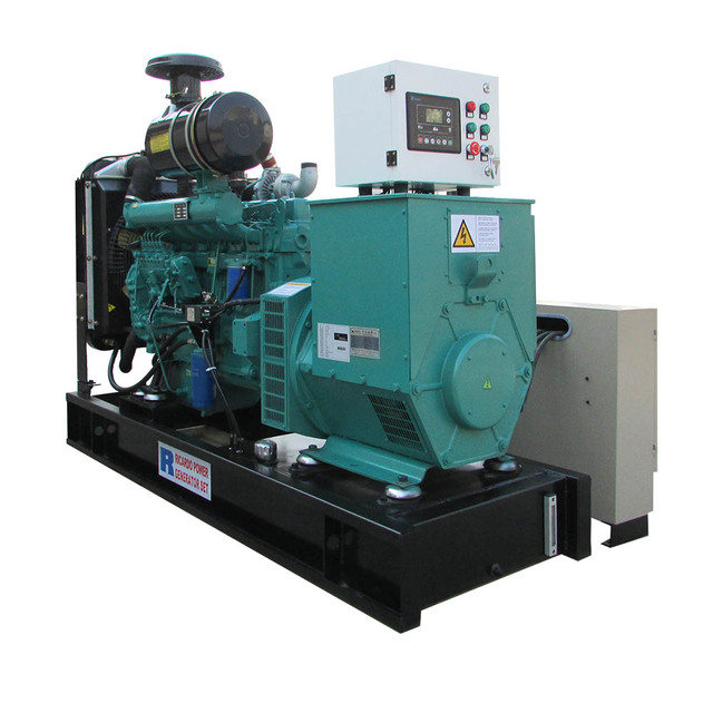 100kw Open Type Diesel Generator with ATS Auto Start 100% Copper 3 Phase Genset for Industry Use