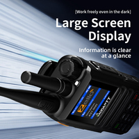 Radio bidirectionnelle GaodaPTT 4G Walkie Talkie R1 Zello POC, double mode analogique UHF/VHF, réseau public, GPS, WIFI, SOS, interphone mondial