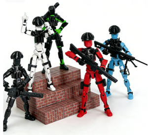 Figurine articulée Dummy 13, <span class=keywords><strong>jouet</strong></span> robot anti-stress créatif imprimé en 3D - Product Image 1