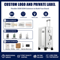 Valise de conception haut de gamme, grande capacité, bagage à main, coque rigide anti-rayures avec serrure TSA, valise pour voyages d'affaires ou décontractés