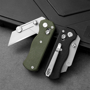 Cuchillo utilitario portátil, plegable, afilado, adecuado para acampar, defensa personal al aire libre, manualidades, cuchillo multifuncional, se puede usar - Product Image 3