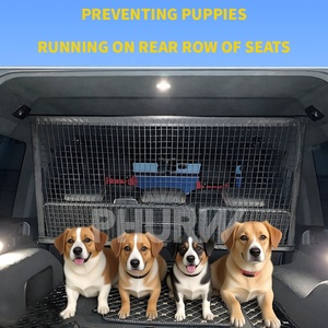 Phurw Thân Cây Tổ Chức Lưới Với Nhôm Rod <span class=keywords><strong>SUV</strong></span> Con Chó Xe Rào Cản Lưới Mạnh Mẽ Nylon Xe An Toàn <span class=keywords><strong>Net</strong></span> Cho Volvo XC60 2010-2021 - Product Image 6