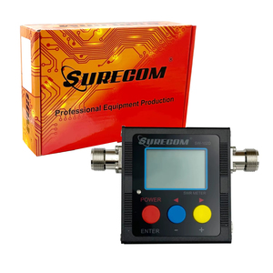 Surecom SW-102D 120W Talkie-walkie numérique DMR avec compteur de puissance et VSWR en option, interface N et M, VHF UHF 125-525Mhz, compteur de fréquence - Product Image 2