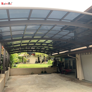 كاربورتس الألومنيوم المزدوج مرآب بولي كربونات شعبية في أوروبا - Product Image 5