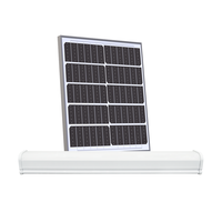 Panneau solaire monocristallin 100W, lampe solaire à barre, lampe solaire tri-étanche, lampe solaire tubulaire, utilisation intérieure, panneau solaire extérieur
