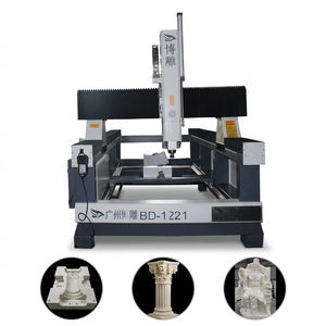 4 Axis Rotary Router High EPS <b>Foam</b> Engraving Machine With Motor <b>for</b> 3D Mold Roman Column Lost <b>Foam</b> Casting - Product Image 1