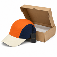 Casquette de baseball 5 panneaux pour tout-petits, style camper, color block, chapeau de soleil pour enfants, logo personnalisé, pour bébés garçons et filles, réglable, vente en gros, usine OEM