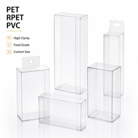 Boîte pliable certifiée GRS PCR RPET, 30%-100% PET recyclé, emballage écologique personnalisé OEM pour cosmétiques, bijoux, cadeaux