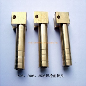 Welding Torch Front Connector 180A 200A 250A Brass For CO2 Gas Shielded Welding - Product Image 2