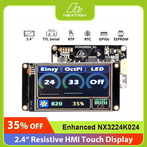 NEXTION NX3224K024 2.4" หน้าจอสัมผัสแบบต้านทาน HMI ซีรีส์ที่ปรับปรุงแล้ว UASRT TFT LCD โมดูลเข้ากันได้กับอาร์ดูโน่ L119 - Product Image 2