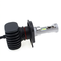 Ampoule de phare LED 10000LM 12-24V à double faisceau avec ventilateur de refroidissement H4 H7 H13 9005 9006 H11 Plug and Play