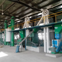 Nieuwe Automatische Grote Palmfruitolieraffinage Complete Productielijn Efficiënt Scheiden Van Extractie Oliehoudende Zaden Ruwe Plant