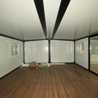 2 chambres à coucher 1 salle de bain Bureau modulaire de luxe Maison de conteneur extensible Maisons préfabriquées Maison capsule