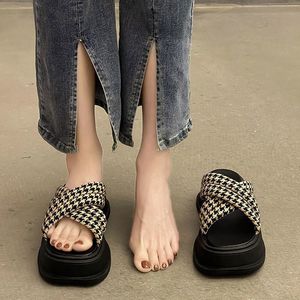 Sandales compensées pour femmes, style plage, pour l'extérieur en été - Product Image 4