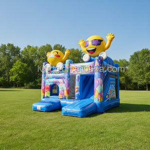 Château gonflable <span class=keywords><strong>Funky</strong></span> Man de qualité commerciale en bâche PVC pour enfants, pour l'intérieur et l'extérieur - Product Image 2