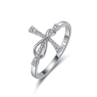 Bague en moissanite avec nœud en argent sterling 925, design nœud papillon, couleur D VVS1, 3 couleurs, tailles US 5-9, bijoux pour femmes
