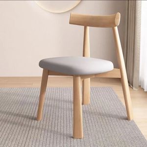 Sillas de <span class=keywords><strong>Comedor</strong></span> Nórdicas de Madera Maciza, Estilo Italiano Moderno, Respaldo de Madera Minimalista para Hogar, Hotel y Restaurante, Nuevo Estilo L032 - Product Image 1