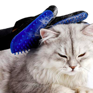 Venta al por mayor de fábrica Pet Grooming Clean Best Cat Suave Eficiente Depilación Baño Pet Guante Cepillo - Product Image 2