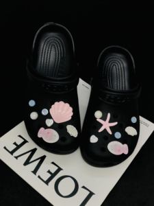 Adornos de Lujo Personalizados con Forma de Concha Marina para Zapatos, Accesorios DIY, Regalo, Charms para <span class=keywords><strong>Crocs</strong></span> y <span class=keywords><strong>Zuecos</strong></span> para <span class=keywords><strong>Mujer</strong></span> - Product Image 2