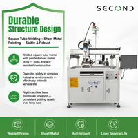 Machine de distribution et de scellement automatique de colle époxy liquide bicomposante PU, certifiée ISO CE, à 3 axes, avec servomoteur, modèle ab 2k