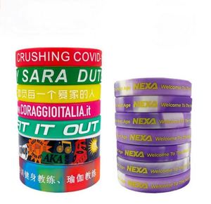 Bracelets en silicone Tyvek larges imprimés sur mesure et bracelets à clip pour promotions et événements - Product Image 3