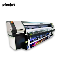 Impresora Plusjet 3.2m con Cabezal de Impresión Konica 512i-30pl, Plotter para Vinilo, Pancartas Flexibles, Modelo PJ-33L8, Impresora Eco Solvente
