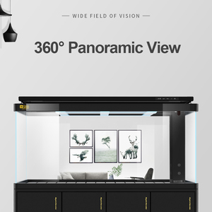 Bể cá cảnh kính siêu trong suốt 200 gallon, lọc đáy, dung tích lớn, dành cho cá lớn, nước mặn, hình vuông, dùng để nuôi cá. - Product Image 6