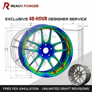Jantes forgées polies à 5 branches pour Cadillac <span class=keywords><strong>CTS</strong></span> V 19 <span class=keywords><strong>20</strong></span> pouces 6061 T6 usinées CNC 5 axes face usinée DOT PCD ET personnalisé - Product Image 4