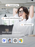 Lunettes Intelligentes GL12 AI avec Audio Sans Fil, Recharge Type-C, Commande Vocale Tactile pour Usage Quotidien