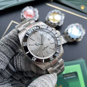 Đồng hồ thạch anh cao cấp bán chạy dành cho nam, mặt số 40mm, dây thép không gỉ, thiết kế sọc, dây đeo 20mm, kính, bán buôn từ nhà máy, kèm hộp - Product Image 3