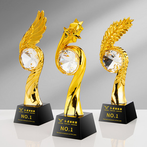 Crystal Resin <b>Trophy</b> 80x295mm <b>Engraving</b> Conference Awards Business Gifts Durable - Product Image 1