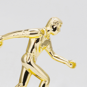 Design Honor Champion Award Trophy Parts Figurine Medals Multi Usage Gold Gifts <span class=keywords><strong>Bowling</strong></span> Competition GZ108 - Product Image 3