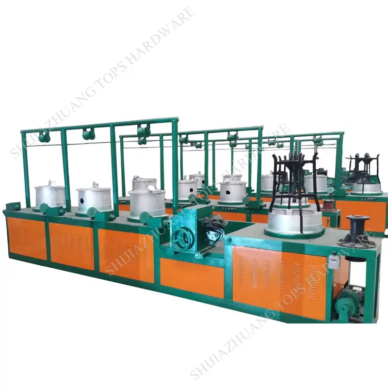 pulley type wire drawing machine for nails making and binding wire