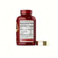 Huile de Krill de l'Antarctique Marque Blanche 2000mg Oméga 3 Gélules Molles Phospholipides EPA DHA Astaxanthine Soutien Cœur Cerveau Adulte Non-OGM
