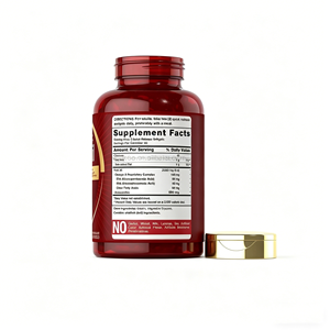 Huile de Krill de l'Antarctique Marque Blanche 2000mg Oméga <span class=keywords><strong>3</strong></span> Gélules Molles avec Phospholipides EPA DHA Astaxanthine pour le Soutien Cardiaque et Cérébral - Product Image 3
