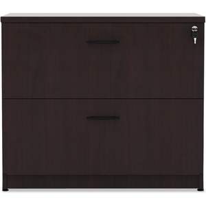 Alera Valencia Series Classeur à 2 tiroirs en bois de mahogany, 35 x 22 x 29-1/2 pouces - Product Image 2