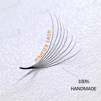 Extensions de Cils Promade en Vrac à Base Pointue, Fait Main, Longueurs Mixtes, Éventails de Volume 3D-14D, Vente en Gros