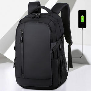 Custom Men's Large Laptop <b>Backpack</b> Waterproof Oxford Outdoor Travel Business School Use Usb Smart <b>Backpack</b> - Product Image 1