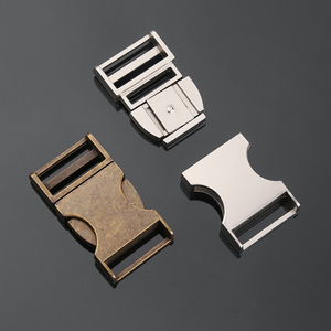 Jiuyuan Alloy Buckle Metal Combination Lock For <b>Backpack</b> Pet <b>Strap</b> Q138-25 Silver Bronze Black - Product Image 1