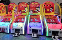 Machine de jeu d'arcade de tir au basket-ball en métal à monnayeur, très populaire pour les enfants
