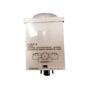 H3BA-8 Time <b>Relay</b> Module 200V/220V/240VAC 5A 250VAC <b>Relay</b> Output Delay Unit - Product Image 1