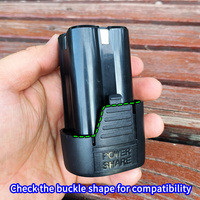 Batterie de remplacement 18V en plastique 2.0Ah Li-Ion, compatible universellement avec les outils électriques, garantie directe d'un an
