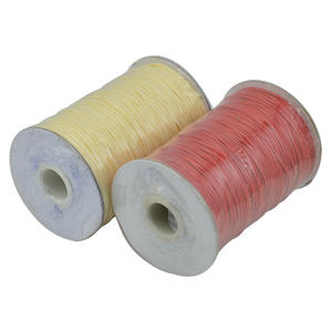 160M/Roll 1.0/1.5mm Waxed Cotton Cord Waxed Thread Cord String Strap Necklace Rope for Jewelry Making for <strong>Shamballa</strong> <strong>Bracelet</strong> - Product Image 5