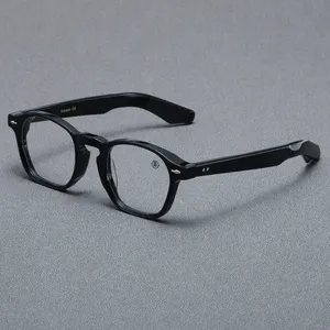 CS-NN034 yüksek kalite moda kalın asetat kadınlar erkekler için optik gözlük çerçeveleri toptan