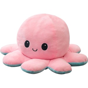Peluche de <span class=keywords><strong>Pulpo</strong></span> <span class=keywords><strong>Reversible</strong></span>, Muñeco de <span class=keywords><strong>Pulpo</strong></span> con Expresión Transformable de Dos Caras, Ideal como Regalo para las Fiestas - Product Image 5