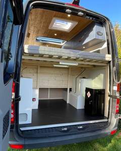 سرير RV بتصميم حديث من الألومنيوم ، سرير خفيف الوزن ومتين - Product Image 1